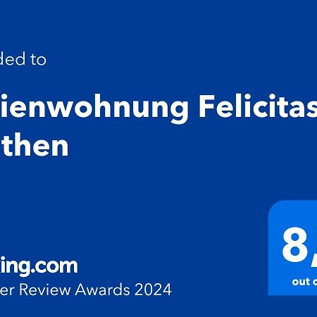 Ferienwohnung Felicitas 윌덴 외부 사진